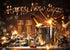 BELECO 5x3ft Fabric Happy New Year Backdrop 2025 New Years Eve Decorations Banner Champagne Fireworks Bokeh