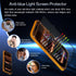 17 (6.3 inch) 9H 2 Pack Blue Light Screen Protector for iPhone Pro Anti Reflective Hardness Shatterproof HD Tempered