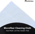 Gartopvoiz 6 Pack 12''x12'' Record Cleaning Cloth, Anti-Static Microfiber Towel by Lint-Free Cleaner for LP Record