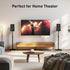 PERLESMITH Universal Speaker Stands for Surround Sound, Holds up to 11LBS, Adjustable Height for Satellite & Bookshelf