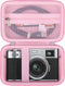 BOVKE Carrying Case for Fujifilm X100VI / X100V Digital Camera, Extra Mesh Pocket, Pink