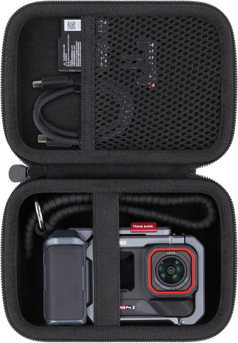 Baval Insta360 2 Camera Case Compatible with Ace Pro Waterproof Action Camera(Small Case)