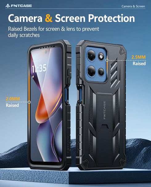 FNTCASE 2026/2025 2026 5G for Moto-G Case: for Motorola Moto G Play Military Grade Drop Proof Protection Cover