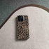 owwiktten 12/12 6.1 inch 12 12pro Brown Cheetah Print Leopard Phone Case for iPhone Pro Retro Trendy Luxury Matte Slim