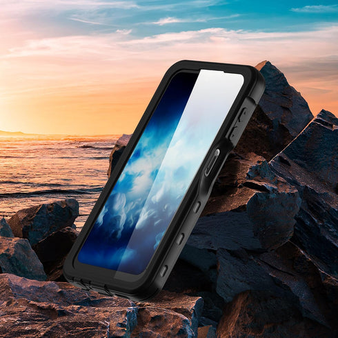 Waterproof Case for Galaxy A25 5G, Full Body IP68 Underwater Clear Protective Case with Built-in Screen Protector Heavy