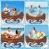 Afniimyapt Nautical party Decoration Boat Photo Booth Prop Canoe Fabric Photo Banner Backdrop Sailor party decor Sailor