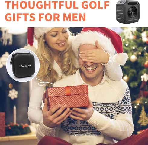 Magnetic Golf Speaker with Storage Case, IPX7 Portable Golf Cart Speaker, 24H Playtime, 18W Loud Stereo Sound