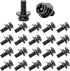 Impnit 20 M4x10mm 75x75mm 100x100mm M4 10mm PCS Vesa Screws, VESA Compatible TV/Monitor Wall Mount Screws