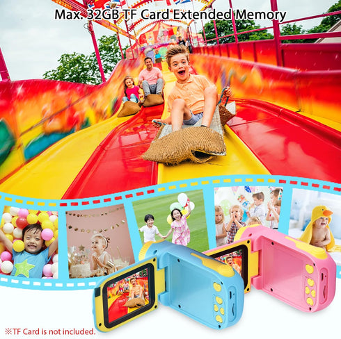 BORTT 1080P 20 2.4 Inch Kids Camcorder Mega Pixels High Resolution Kids Video Camcorder Portable Mini Digital Camera
