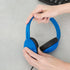Egghead Heavy Duty Kids’ Headphone with Tangle-Free Cord, Blue