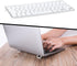 Abeillo 2PCS Portable Keyboard Riser, Self-Adhesive Mini Laptop Stand Invisible Computer Keyboard Stand for Desk