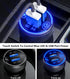 BRCOVAN Car Charger, Dual QC3.0 Port USB Phone Charger Adapter, 36W 3A Fast Charge with Touch Switch & Blue LED