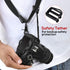 waka Adjustable Camera Neck Strap with Quick Release, Safety Tether for Nikon Canon Sony DSLR