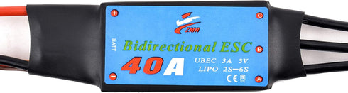 40A 2-6S 3A 5V Readytosky Bidirectional Brushless ESC UBEC Electric Speed Controller for RC Car Boat Underwater