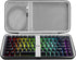 GEEKRIA 75% Keyboard Hard Shell Case, Compatible with Razer BlackWidow V4 75%, YUNZII