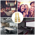 60 Pcs Gold Plated Banana Plugs, 30 Pairs Banana Adapter Connector for Speaker Wire, Home Theater, Audio/Video