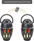 Sound Town 2-Pack Portable Bluetooth Speakers with LED Lights, True Wireless Stereo, Wall Mount Brackets (OPIK-F1-PAIR)