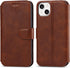 QLTYPRI Case for iPhone 13 Premium PU Leather Simple Wallet Case Card Slots
