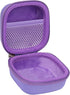 khanka Hard Travel Case for Iseyyox/RTOPS/Hicober/UCOMX Nano 3 in 1 Wireless Charger, Case Only (Purple)