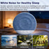 Generic Immersive Ultra-Slim Bluetooth Pillow Speaker for Sleeping, Ultra-Thin Bluetooth Sleep Aid Speaker with White