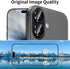 Hsefo 17, 9H Camera Lens Protector for iPhone Ultra-thin Tempered Glass, Scratch Resistant, Case Friendly, Metal