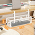 Under Desk Cable Management Tray, No Drill Cable Organizer for Desk, Cord Management Box for Office and Home Storage