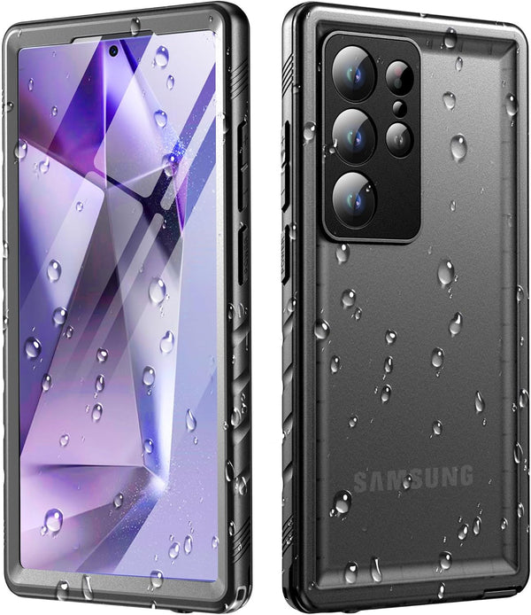 Cozycase Waterproof Case for Samsung Galaxy S23 Ultra - 360 Heavy Duty Full Body Protection, Shockproof, Dustproof,