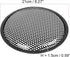 X AUTOHAUX 8 Inch Car Audio Speaker Subwoofer Metal Black Waffle Grill Cover Protector