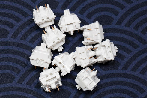 NEO White Switch Linear Switch 53g for Gaming Mechanical Keyboard 5pin PC Nylon LY Slightly Pre Lubed (Neo White Switch x70) by KPREPUBLIC