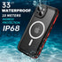 BEASTEK iPhone 15 Plus Waterproof Case, TRE Series MagSafe Shockproof Dustproof IP68 with Built-in Screen Protector
