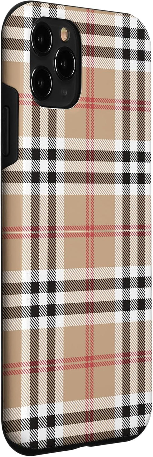 Checkered Plaid Flannel Gingham Pattern Case for iPhone 11 Pro