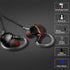 in Ear Monitor Headphones, HiFi Stereo IEM Earphones, Dynamic Dual Driver Wired Earbuds with Detachable Cable, Noise Canceling Headset for Singers Musicians Drummers Audiophile (Wood Grain)
