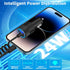 ?MFi Certified?Caiinei iPhone Fast Car Charger, 4.8A Dual USB Power Car Charger with 6FT Coiled Lightning Cable for