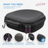 Digicharge Carry Case for Sony WH-CH520/WH-CH510/MDR-ZX110, JBL Tune 520BT/510BT Headphones, Protective Cover Travel