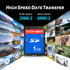 INDMEM SD Card 1GB, 10 Packs Class 4 Flash Memory Card, MLC Standard Secure Digital Cards for Camera