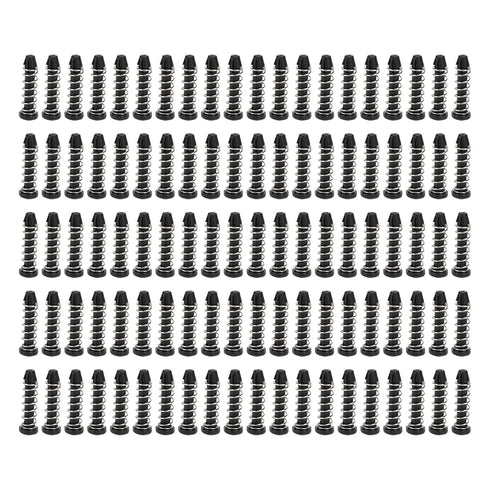 100pcs Heatsink Mount Clip, 18.6mm Heat Sink Cooler Mounting Clip Plastic Fastener Set Kit