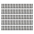 100pcs Heatsink Mount Clip, 18.6mm Heat Sink Cooler Mounting Clip Plastic Fastener Set Kit