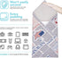 Foto&Tech Flexible Magic Cloth Wrapper, Anti-Scratch Camera Lens Book Wrap Travel Case, Compatible with DSLR Camera Lens