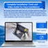iPhone 12 Pro Max Front Camera Replacement - OEM 12MP New Face Lens Module Repair Kit for A2342 A2410