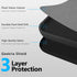 GEEKRIA 75% V4 75%, B75 Q1 HE/Q1 S75 84 Keyboard Hard Shell Case, Compatible with Razer BlackWidow YUNZII PRO, Keychron
