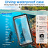 AICase Waterproof Phone Case, Universal Underwater Pouch for iPhone 15 14 13 11 12/Samsung S24/LG, Tech Gadgets