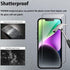 Screen Protector Compatible with iPhone 14 Plus 6.7 inch, 2 Pcs Front + 2 Pcs Back Protector + 2 Pcs Camera Lens