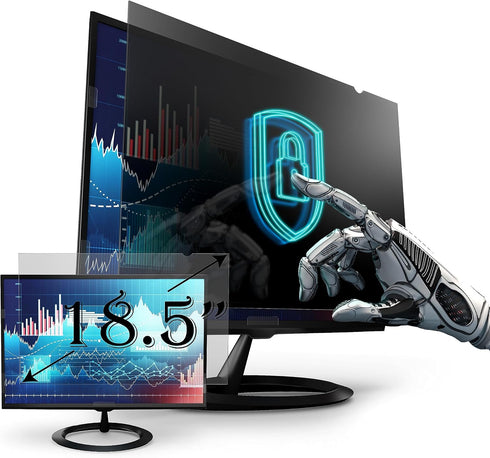 Privacy Screen Filter for 18.5 Inches (Screen Measured Diagonally) Desktop Computer Monitor,