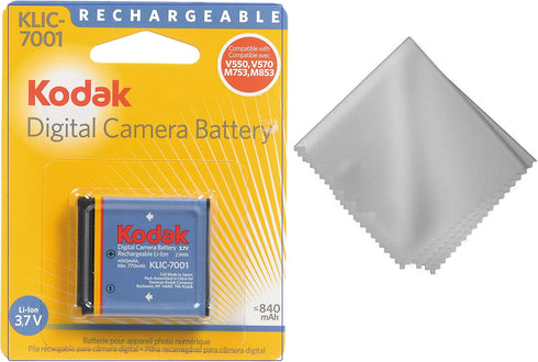 KLIC-7001 KLIC7001 Battery for Kodak M340, M341, M320, M1073, M863 and More