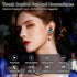 BSWLMDD 5.4 28-Hour Wireless Bluetooth Earbuds Battery Life Hi-Fi bass Earbuds Waterproof LED Display Charging case