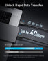 4 8K/4K Display/40Gbps USB4, 4/3, 16(240W, 2.3FT) Anker Thunderbolt Certified USB C to USB C Cable, Compatible