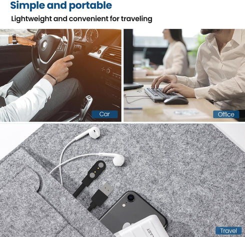 Kids Smart Watch Charger for YOUSOKU H97PRO, Magnetic Watch Charger 2ft for H97/H69 Smart Watches (Black)