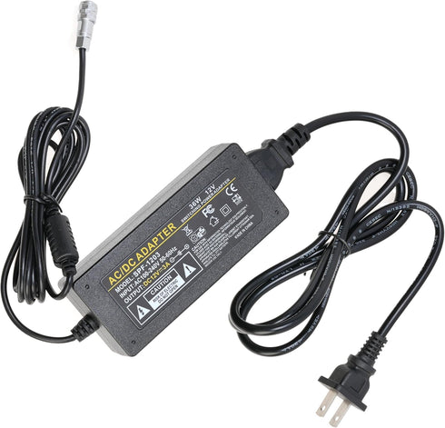 Fotga AC Power Adapter Cable 12V 3A Output for Blackmagic Pocket Cinema Camera 4K 6K Pro G2