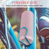 Outdoor Portable Bluetooth Speaker, Wireless IPX7 Waterproof, 25W Loud Sound, Bassboom Technology, 16H Playtime, Pink