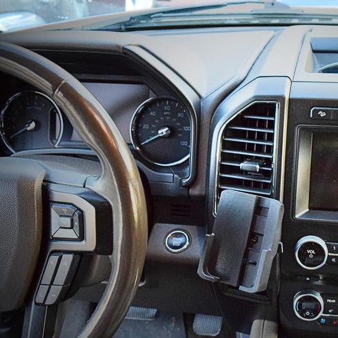 Cell Phone Mount for 2018-2021 Ford Expedition Coin Tray, Black